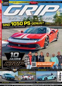 Titelbild der Ausgabe 1/2026 von GRIP. Diese Zeitschrift und viele weitere Automagazine und Motorradzeitschriften als Abo oder epaper bei United Kiosk online kaufen.