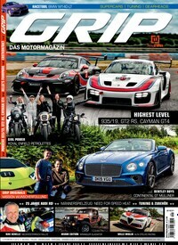 Titelbild der Ausgabe 9/2019 von GRIP. Diese Zeitschrift und viele weitere Automagazine und Motorradzeitschriften als Abo oder epaper bei United Kiosk online kaufen.