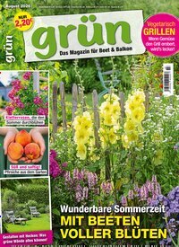 Titelbild der Ausgabe 7/2026 von Grün - Das Magazin für Beet und Balkon. Diese Zeitschrift und viele weitere Gartenzeitschriften und Wohnzeitschriften als Abo oder epaper bei United Kiosk online kaufen.