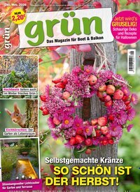 Titelbild der Ausgabe 9/2026 von Grün - Das Magazin für Beet und Balkon. Diese Zeitschrift und viele weitere Gartenzeitschriften und Wohnzeitschriften als Abo oder epaper bei United Kiosk online kaufen.