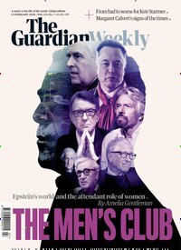 Titelbild der Ausgabe 7/2026 von Guardian Weekly. Diese Zeitschrift und viele weitere Wirtschaftsmagazine und Politikmagazine als Abo oder epaper bei United Kiosk online kaufen.
