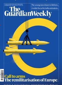 Titelbild der Ausgabe 11/2025 von Guardian Weekly. Diese Zeitschrift und viele weitere Wirtschaftsmagazine und Politikmagazine als Abo oder epaper bei United Kiosk online kaufen.