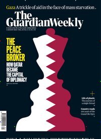 Titelbild der Ausgabe 31/2025 von Guardian Weekly. Diese Zeitschrift und viele weitere Wirtschaftsmagazine und Politikmagazine als Abo oder epaper bei United Kiosk online kaufen.