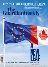 Titelbild der Ausgabe 39/2026 von Guardian Weekly. Diese Zeitschrift und viele weitere Wirtschaftsmagazine und Politikmagazine als Abo oder epaper bei United Kiosk online kaufen.