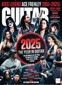 Titelbild der Ausgabe 1/2026 von Guitar World. Diese Zeitschrift und viele weitere Reisemagazine, Freizeitmagazine und Wissensmagazine als Abo oder epaper bei United Kiosk online kaufen.
