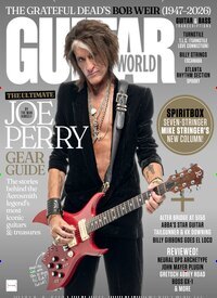 Titelbild der Ausgabe 4/2026 von Guitar World. Diese Zeitschrift und viele weitere Reisemagazine, Freizeitmagazine und Wissensmagazine als Abo oder epaper bei United Kiosk online kaufen.