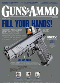 Titelbild der Ausgabe 13/2023 von Guns & Ammo. Diese Zeitschrift und viele weitere Reisemagazine, Freizeitmagazine und Wissensmagazine als Abo oder epaper bei United Kiosk online kaufen.