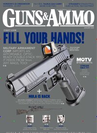 Titelbild der Ausgabe 13/2023 von Guns & Ammo. Diese Zeitschrift und viele weitere Reisemagazine, Freizeitmagazine und Wissensmagazine als Abo oder epaper bei United Kiosk online kaufen.