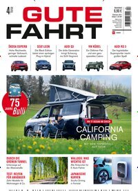 Titelbild der Ausgabe 4/2025 von Gute Fahrt. Diese Zeitschrift und viele weitere Automagazine und Motorradzeitschriften als Abo oder epaper bei United Kiosk online kaufen.