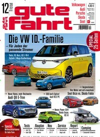 Titelbild der Ausgabe 12/2022 von Gute Fahrt. Diese Zeitschrift und viele weitere Automagazine und Motorradzeitschriften als Abo oder epaper bei United Kiosk online kaufen.