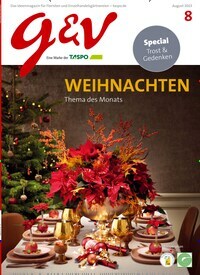 Titelbild der Ausgabe 8/2023 von g&v Gestalten & Verkaufen. Diese Zeitschrift und viele weitere Naturzeitschriften, Landwirtschaftszeitungen und Umweltmagazine als Abo oder epaper bei United Kiosk online kaufen.