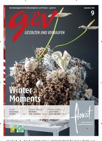 Titelbild der Ausgabe 9/2018 von g&v Gestalten & Verkaufen. Diese Zeitschrift und viele weitere Naturzeitschriften, Landwirtschaftszeitungen und Umweltmagazine als Abo oder epaper bei United Kiosk online kaufen.
