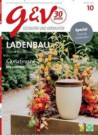 Titelbild der Ausgabe 10/2021 von g&v Gestalten & Verkaufen. Diese Zeitschrift und viele weitere Naturzeitschriften, Landwirtschaftszeitungen und Umweltmagazine als Abo oder epaper bei United Kiosk online kaufen.