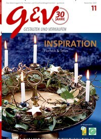 Titelbild der Ausgabe 11/2021 von g&v Gestalten & Verkaufen. Diese Zeitschrift und viele weitere Naturzeitschriften, Landwirtschaftszeitungen und Umweltmagazine als Abo oder epaper bei United Kiosk online kaufen.