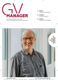 Titelbild der Ausgabe 7/2025 von GVmanager. Diese Zeitschrift und viele weitere Gastronomiezeitschriften, Fashionmagazine, Beautymagazine als Abo oder epaper bei United Kiosk online kaufen.