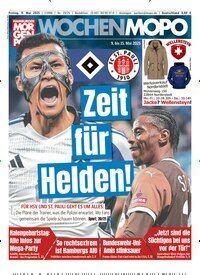Titelbild der Ausgabe 19/2025 von Hamburger Morgenpost. Diese Zeitschrift und viele weitere Zeitungsabos als Abo oder epaper bei United Kiosk online kaufen.