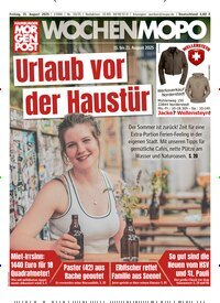 Titelbild der Ausgabe 33/2025 von Hamburger Morgenpost. Diese Zeitschrift und viele weitere Zeitungsabos als Abo oder epaper bei United Kiosk online kaufen.
