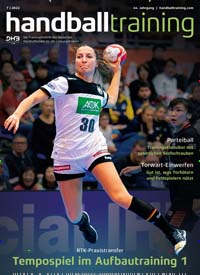 Titelbild der Ausgabe 8/2022 von handballtraining. Diese Zeitschrift und viele weitere Freizeit-Fachmagazine und Hobby-Fachzeitschriften als Abo oder epaper bei United Kiosk online kaufen.