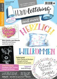 Titelbild der Ausgabe 15/2020 von Handlettering and more. Diese Zeitschrift und viele weitere Elternzeitschriften und Tierzeitschriften als Abo oder epaper bei United Kiosk online kaufen.