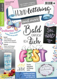 Titelbild der Ausgabe 16/2020 von Handlettering and more. Diese Zeitschrift und viele weitere Elternzeitschriften und Tierzeitschriften als Abo oder epaper bei United Kiosk online kaufen.