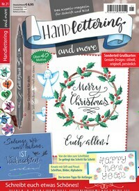 Titelbild der Ausgabe 21/2021 von Handlettering and more. Diese Zeitschrift und viele weitere Elternzeitschriften und Tierzeitschriften als Abo oder epaper bei United Kiosk online kaufen.