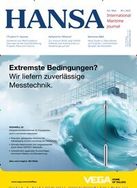 Titelbild der Ausgabe 9/2025 von Hansa. Diese Zeitschrift und viele weitere Logistikmagazine und Medienmagazine als Abo oder epaper bei United Kiosk online kaufen.