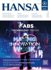 Titelbild der Ausgabe 9/2026 von Hansa. Diese Zeitschrift und viele weitere Logistikmagazine und Medienmagazine als Abo oder epaper bei United Kiosk online kaufen.
