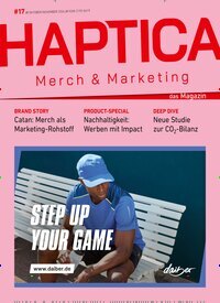 Titelbild der Ausgabe 5/2026 von Haptica Magazin. Diese Zeitschrift und viele weitere Businessmagazine als Abo oder epaper bei United Kiosk online kaufen.