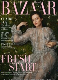 Titelbild der Ausgabe 1/2026 von Harpers Bazaar UK. Diese Zeitschrift und viele weitere Frauenzeitschriften als Abo oder epaper bei United Kiosk online kaufen.