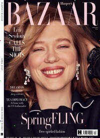 Titelbild der Ausgabe 4/2024 von Harpers Bazaar UK. Diese Zeitschrift und viele weitere Frauenzeitschriften als Abo oder epaper bei United Kiosk online kaufen.