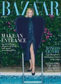 Titelbild der Ausgabe 9/2026 von Harpers Bazaar UK. Diese Zeitschrift und viele weitere Frauenzeitschriften als Abo oder epaper bei United Kiosk online kaufen.