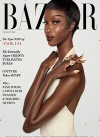 Titelbild der Ausgabe 5/2024 von Harpers Bazaar USA. Diese Zeitschrift und viele weitere Modemagazine und DIY-Magazine als Abo oder epaper bei United Kiosk online kaufen.