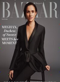 Titelbild der Ausgabe 12/2025 von Harpers Bazaar USA. Diese Zeitschrift und viele weitere Modemagazine und DIY-Magazine als Abo oder epaper bei United Kiosk online kaufen.