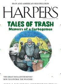 Titelbild der Ausgabe 6/2026 von Harpers Magazine. Diese Zeitschrift und viele weitere Wirtschaftsmagazine und Politikmagazine als Abo oder epaper bei United Kiosk online kaufen.