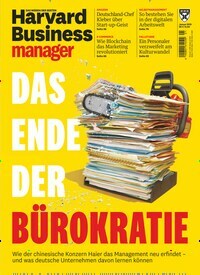 Titelbild der Ausgabe 1/2019 von Harvard Businessmanager. Diese Zeitschrift und viele weitere Wirtschaftsmagazine und Politikmagazine als Abo oder epaper bei United Kiosk online kaufen.