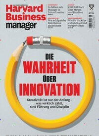 Titelbild der Ausgabe 6/2019 von Harvard Businessmanager. Diese Zeitschrift und viele weitere Wirtschaftsmagazine und Politikmagazine als Abo oder epaper bei United Kiosk online kaufen.