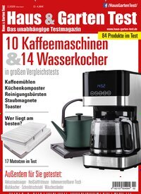 Titelbild der Ausgabe 2/2026 von Haus & Garten Test. Diese Zeitschrift und viele weitere Wirtschaftsmagazine und Politikmagazine als Abo oder epaper bei United Kiosk online kaufen.