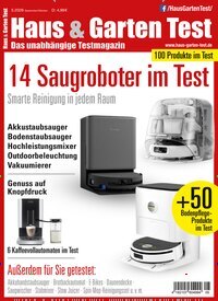 Titelbild der Ausgabe 5/2026 von Haus & Garten Test. Diese Zeitschrift und viele weitere Wirtschaftsmagazine und Politikmagazine als Abo oder epaper bei United Kiosk online kaufen.