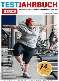Titelbild der Ausgabe 1/2023 von Haus & Garten Test Testjahrbuch. Diese Zeitschrift und viele weitere Wirtschaftsmagazine und Politikmagazine als Abo oder epaper bei United Kiosk online kaufen.