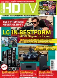 Titelbild der Ausgabe 3/2020 von HDTV Magazin. Diese Zeitschrift und viele weitere Audiomagazine, Filmmagazine und Fotozeitschriften als Abo oder epaper bei United Kiosk online kaufen.