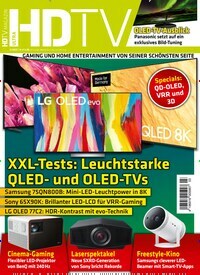 Titelbild der Ausgabe 3/2022 von HDTV Magazin. Diese Zeitschrift und viele weitere Audiomagazine, Filmmagazine und Fotozeitschriften als Abo oder epaper bei United Kiosk online kaufen.