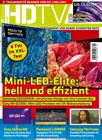 Titelbild der Ausgabe 5/2022 von HDTV Magazin. Diese Zeitschrift und viele weitere Audiomagazine, Filmmagazine und Fotozeitschriften als Abo oder epaper bei United Kiosk online kaufen.