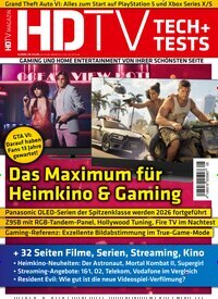 Titelbild der Ausgabe 5/2026 von HDTV Magazin. Diese Zeitschrift und viele weitere Audiomagazine, Filmmagazine und Fotozeitschriften als Abo oder epaper bei United Kiosk online kaufen.