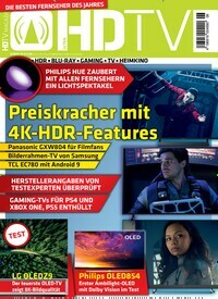 Titelbild der Ausgabe 6/2019 von HDTV Magazin. Diese Zeitschrift und viele weitere Audiomagazine, Filmmagazine und Fotozeitschriften als Abo oder epaper bei United Kiosk online kaufen.