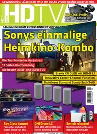Titelbild der Ausgabe 6/2021 von HDTV Magazin. Diese Zeitschrift und viele weitere Audiomagazine, Filmmagazine und Fotozeitschriften als Abo oder epaper bei United Kiosk online kaufen.
