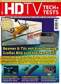 Titelbild der Ausgabe 6/2025 von HDTV Magazin. Diese Zeitschrift und viele weitere Audiomagazine, Filmmagazine und Fotozeitschriften als Abo oder epaper bei United Kiosk online kaufen.