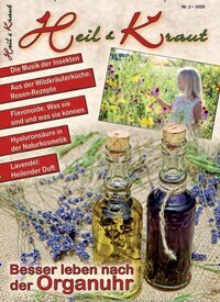 Titelbild der Ausgabe 2/2020 von Heil & Kraut. Diese Zeitschrift und viele weitere Elternzeitschriften und Tierzeitschriften als Abo oder epaper bei United Kiosk online kaufen.