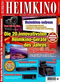 Titelbild der Ausgabe 1/2023 von Heimkino. Diese Zeitschrift und viele weitere Audiomagazine, Filmmagazine und Fotozeitschriften als Abo oder epaper bei United Kiosk online kaufen.