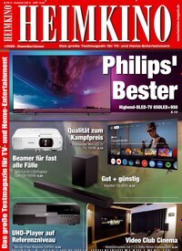 Titelbild der Ausgabe 1/2026 von Heimkino. Diese Zeitschrift und viele weitere Audiomagazine, Filmmagazine und Fotozeitschriften als Abo oder epaper bei United Kiosk online kaufen.