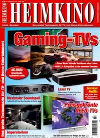 Titelbild der Ausgabe 2/2022 von Heimkino. Diese Zeitschrift und viele weitere Audiomagazine, Filmmagazine und Fotozeitschriften als Abo oder epaper bei United Kiosk online kaufen.